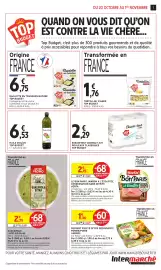 Catalogue Intermarché Express page 7: Huile d'Olive Top Budget €6,53, L'ATELIER BLINI GUACAMOLE €0,89