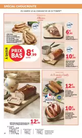 Catalogue Bi1 | Les produits U à prix bas page 16: Pierre schmidt kassler fumé cru ou cuit ou palette fumée cuite €10,99