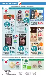 Catalogue Bi1 page 18: U Saveurs Saucisson €12,99, CANARD CUISSE DE CANARD €5,60