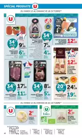 Catalogue Bi1 | Les produits U à prix bas page 18: U Saveurs Saucisson €12,99, CANARD CUISSE DE CANARD €5,60