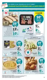 Catalogue Bi1 | Les produits U à prix bas page 19: Tarte Pommes U €4,80, Limande du Nord Filets Meunière U €2,95