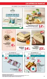 Catalogue Bi1 | Les produits U à prix bas page 21: AOP Gruyère Suisse ou Emmentaler Suisse Doux €23,49