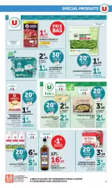 Catalogue Bi1 page 5: U Haricots verts €1,55, U Eminces en sauce pour petit chien €3,19