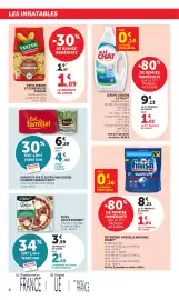 Catalogue Bi1 page 8: Daucy Haricots verts extra fins coupes cuisson vapeur €4,40, Finish Powerball Quantum €0,16