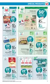 Catalogue Maximarché | Les produits U à prix bas page 3: Beurre de baratte U BIO €2,39, U LAIT UHT ENTIER €5,18