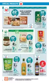 Catalogue Maximarché | Les produits U à prix bas page 4: U Huile d'olive vierge extra €6,29, MACARONI U €1,34