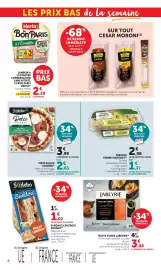 Catalogue Maximarché | Les produits U à prix bas page 6: Sodebo Pizza Dolce €2,63, LABEYRIE TRUITE FUMEE €3,08