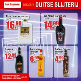 Ter Huurne Holland Markt folder Pagina 15: Berentzen Coffee Cream €4,99, Passoã €12,99