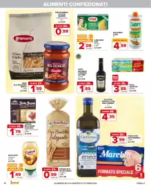 Volantino Iperal Pagina 16: Olio di mais Cuore €4,59, Piselli Valfrutta €3,85