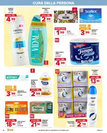Volantino Iperal Pagina 20: Fazzoletti Scottex €3,99, Carta igienica Tempo Comfort €4,99