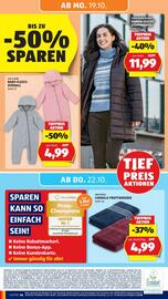 Hofer Flugblatt woche 42 Seite 56: Lily & Dan Baby-Fleece-Overall €4,99, Chenille Frottierserie €4,99