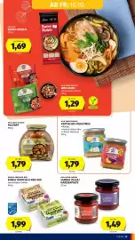 Hofer Flugblatt woche 42 Seite 23: Asia Green Garden Pilztopf €1,79, Asia Green Garden Sambal Oelek/Harissapaste €1,49