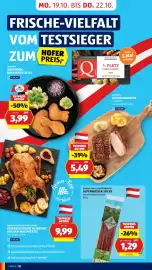 Hofer Flugblatt woche 42 Seite 30: Greisinger Alpenbeisser Sticks €1,29, Sonnhof Schweinsbraten €5,49