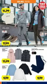Hofer Flugblatt woche 42 Seite 36: Up2fashion women damen-stepweste €13,99, Up2fashion women damen-pullover €9,99