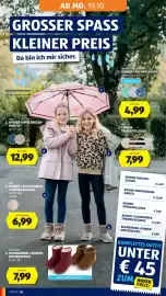 Hofer Flugblatt woche 42 Seite 38: Lily & Dan Kleinkinder-/Kinder-Winterstiefel €7,99, L&D Kinder-Winterregenmantel €12,99