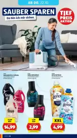 Hofer Flugblatt woche 42 Seite 48: Fewa Waschmittel Flüssig €14,99, Lenor Weichspüler €4,99