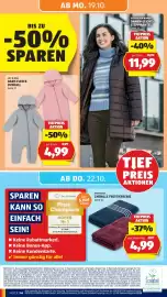 Hofer Flugblatt woche 42 Seite 56: Lily & Dan Baby-Fleece-Overall €4,99, Chenille Frottierserie €4,99