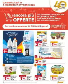 Volantino Iperal | Ancora più offerte Pagina 1: Kinder Paradiso €2,09, Ricotta Fresca Vallelata €1,35