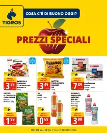 Volantino Tigros | Prezzi speciali Pagina 1: Biscotti al cioccolato Gran Cereale Nocciola - Mandorla €1,99