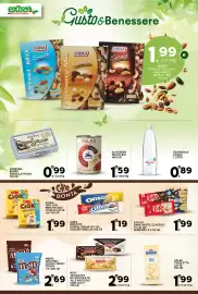 Volantino Extra Supermercati Pagina 12: Essenziale acqua €0,89, Tavoletta di cioccolato alle nocciole €2,99
