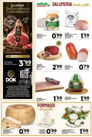 Volantino Extra Supermercati Pagina 4: Lazzeri Bresaola Punta d'Anca IGP €2,99, Leoncini mortadella rossa all'etto €0,79