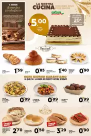 Volantino Extra Supermercati Pagina 6: Brioche €0,85, Caponata di verdure all'etto €0,89