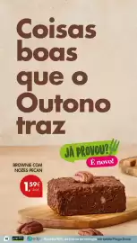 Folheto Pingo Doce semana 42 Página 14: Brownie com nozes pecan €1,59