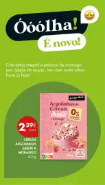 Folheto Pingo Doce semana 42 Página 32: Argolinhas de cereais com aveia e morango pingo doce €2,39