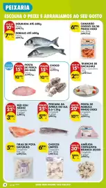 Folheto Pingo Doce semana 42 Página 4: Red fish médio €3,99, Pescada da África do Sul €5,99