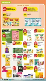 Folheto Pingo Doce semana 42 Página 40: Massa s/glúten delverde €1,94, Puré de fruta blédina €2,46