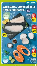 Folheto Pingo Doce semana 42 Página 5: PEIXARIA VARIEDADE, CONVENIÊNCIA E MAIS POUPANÇA. Procure as embalagens com este