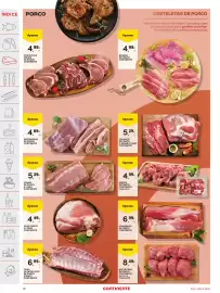 Folheto Continente semana 42 Página 10: ÍNDICE PORCO 3MM WD مد Apenas 4.99€ COSTELETAS MISTAS DE PORCO CONTINENTE KG Apenas
