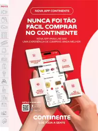 Folheto Continente semana 42 Página 2: TWD ÍNDICE ME NOVA APP CONTINENTE NUNCA FOI TÃO FÁCIL COMPRAR NO CONTINENTE NOVA APP