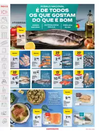 Folheto Continente semana 42 Página 4: ÍNDICE есть Apenas 999 99€ ROBALO NACIONAL 200G-600G FRESCO KG ROBALO NACIONAL É DE