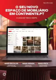 Folheto Continente | Casa Outono Página 4: loja, site e app O SEU NOVO ESPAÇO DE MOBILIÁRIO EM CONTINENTE.PT A CASA DE TODA