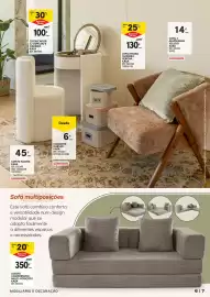Folheto Continente | Casa Outono Página 7: Sofá compressivo multi-posições kasa €350,00