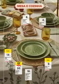 Folheto Continente | Casa Outono Página 8: Desde 14€ UNID. PRATO APERITIVO PINHA KASA REF.: 8753597 DISPONÍVEL APENAS NAS