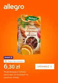 Allegro gazetka tydzień 42 Strona 2: Rozgrzewająca herbata owocowa od Herbapol na jesienne chłody €6,30