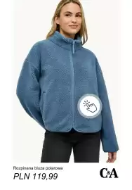 C&A gazetka tydzień 42 Strona 9: Rozpinana bluza polarowa C & A €119,99