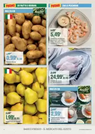 Volantino Banco Fresco settimana 42 Pagina 2: Gambero Atlantico sgusciato selvatico cotto Muelleri €5,49