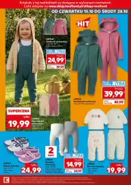 Kaufland gazetka Strona 7: Kombinezon Lupilu €39,99, Ogrodniczki niemowlęce Lupilu €19,99