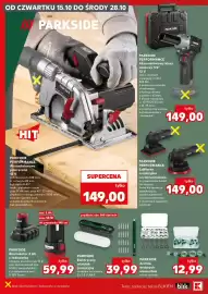 Kaufland gazetka Strona 8: Akumulatorowa piła ręczna Parkside €149,00, Akumulatorowy klucz udarowy Parkside €149,00