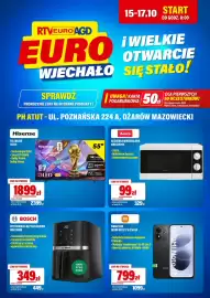RTV EURO AGD gazetka Strona 1: Smartfon Redmi Note 17 6/256 Bk Xiaomi €799,00