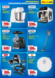 RTV EURO AGD gazetka Strona 7: Robot kuchenny MUM58234 Bosch €799,90, Maszynka do mięsa MFWS641B Bosch €449,90