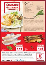 Kaufland gazetka tydzień 42 Strona 2: Pikling wędzony €1,69, Sandacz €6,99