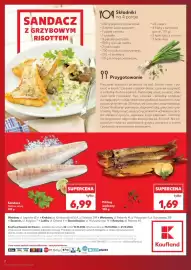 Kaufland gazetka tydzień 42 Strona 2: Pikling wędzony €1,69, Sandacz €6,99