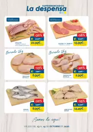 Folleto Supermercados La Despensa semana 42 Página 1: Pechugas de pollo €6,99, Jamoncitos de pollo €2,99