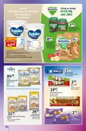 Auchan gazetka tydzień 42 Strona 20: Kaszka mleczna Porcja Zbóż BoboVita €8,98