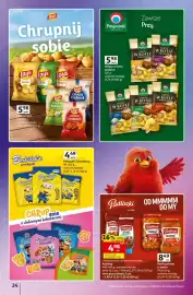 Auchan gazetka tydzień 42 Strona 24: Danie gotowe w słoiku Pudliszki €8,49, Paluszki lub krakersy Beskidzkie €4,49