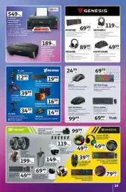 Auchan gazetka tydzień 42 Strona 39: Mysz gamingowa LED Vakoss TM-5133 €14,99, Słuchawki Genesis NEON 213 €89,99